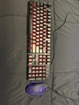 Rii Gaming Keyboard And Mouse Set, 3-LED Backlit Mechanical Feel Business Off... New. Price: $19.99.