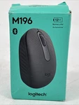 Logitech M196 Bluetooth Wireless Mouse Gray Open. Price: $10.99.