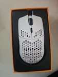 Glorious Model Rgb Pc Gaming Mouse Glossy White Wired Used. Price: $28.00.