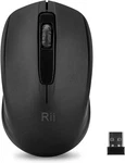 Rii Wireless Noiseless MOUSE,2.4G Portable Computer Mice For Silent(black) New. Price: $9.11.