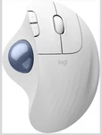 Logitech - M575 Wireless Ergonomic Trackball Mouse White New. Price: $40.00.
