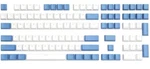 Drop Two Tone Shine Through Keycap Kit - Blue 108 Keys Open. Price: $61.00.