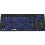 Seal Shield Glow Series Waterproof Silicone Backlit Keyboard With Touchpad New. Price: $153.76.