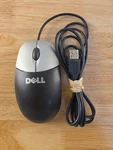 Vintage Dell UVDEL1 Wired Usb Optical Mouse Black Silver M-0C8639 Used. Price: $17.95.