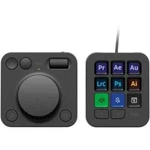 Logitech Mx Creative Console, Programmable Keypad With 9 Customizable Lcd Keys New. Price: $179.99.