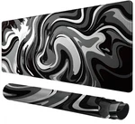 Large Gaming Mouse Pad - Black And White With Stitched Edges, Exten... New. Price: $16.97.