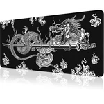 Japanese Dragon Large Gaming Mouse 31.5 X 11.8 0.12 Inch, New. Price: $25.40.