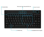 Adesso AKB-310UB Mini Trackball Keyboard Usb 87 Keys Black New. Price: $56.43.