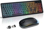 Wireless Keyboard And Mouse Combo For Mac, Rechargeable Led Backlit ... New. Price: $41.39.