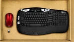 Logitech K350 Comfort Wave Wireless Kb + M317 Mouse Combo W/unifying Receiver !! Open. Price: $92.00.