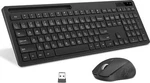 Wireless Keyboard And Mouse With Phone Holder 2.4GHZ Silent New. Price: $44.51.