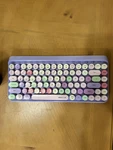 Ubotie Portable Bluetooth Colorful Computer Keyboards Wireless Mini Compact Used. Price: $12.25.