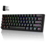 Pauroty 60% Wireless Mechanical Keyboard, Triple Mode 2.4G/USB-C/BLUETOOTH Ga... New. Price: $50.80.