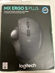 Logitech Mx Plus Wireless Ergonomic Trackball Mouse Open. Price: $79.00.