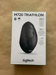 New Logitech M720 Triathlon Wireless Mouse 910-004790 2025 Retail Packaging. Price: $33.95.