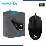 Logitech G203 Lightsync Wired Gaming Mouse--black New. Price: $21.50.
