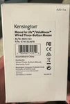 Kensington K745331WW Mouse For Life Usb Wired 3-BUTTON Black New. Price: $10.40.