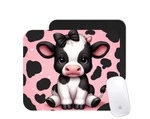 Pink Cow Print Mouse Pad Desk Mat Cute Office Accessory New. Price: $11.95.