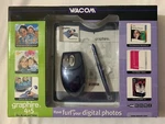 Wacom Graphire 4X5 Usb Tablet W/pen, Mouse & Software Cd's CTE430SA New Sealed. Price: $84.08.