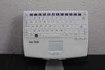 TG3 Electronics White Wireless Medical Keyboard KBA-G4356-GWN Used. Price: $29.50.