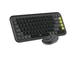 Logitech 920-013103 Pop Icon Combo Bluetooth Keyboard And Mouse New. Price: $124.98.