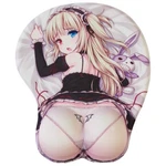 Kawaii Computer Cute Anime Gaming Mouse Pads With Wrist Support Grey New. Price: $18.42.