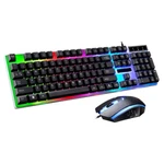 Melliful Gaming Keyboard And Mouse Set Rainbow Led Backlit Wired Usb New. Price: $40.79.