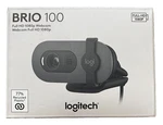 New Logitech Brio 100 Full Hd 1080P Webcam 960-001580. Price: $24.99.