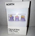 North Figural Caps Pack 3 Icon Keys Esc Spacebar Purple Yellow Mx Style New. Price: $10.00.