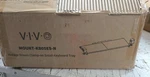 Vivo MOUNT-KB05ES Small Keyboard Tray, Under Desk Pull Out, 20" X 11", Black Open. Price: $39.99.