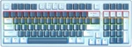 Huo Ji 96% Wireless Mechanical Keyboard W/ Outemu Blue Switches, Rainbow Led Open. Price: $33.00.