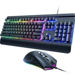 Wired Gaming Keyboard And Mouse Combo, 104 Keys All-metal Panel Rainbow Compu... New. Price: $38.80.