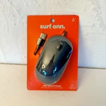 Surf Onn Usb Optical Mouse Easy 3-BUTTON And Scroll Wheel Black 6FT Cable New. Price: $9.95.