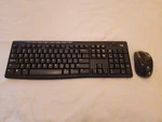 Logitech Wireless Keyboard And Mouse K270 With Receiver/batteries Not Included Used. Price: $19.99.