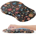 Ergonomic Mouse Pad With Wrist Rest, Flower Massage DESIGN， New. Price: $23.81.