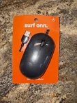Surf Onn Optical Mouse Scroll Wheel 3-BUTTON Black 6' Usb Wired Plug & Play New. Price: $7.52.
