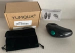 Yumqua Y-10W Trackball Mouse No Dongle Used. Price: $26.50.