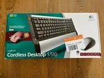 Logitech S510 Cordless Desktop Keyboard, Mouse & Receiver With Box And Manual Used. Price: $39.95.