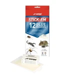 Jt Eaton Stick-em 198-12 Mouse & Insect Glue Trap, Traps, White New. Price: $21.03.
