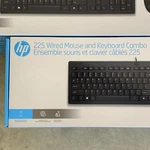 Hp 225 Wired Mouse And Keyboard Combo 286J4AA#ABA Sealed New. Price: $24.85.