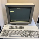 Nice Ibm 3487 Infowindow Ii Display Station 1993 With P/n 1395660 Keyboard. Price: $603.73.