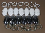 Lot Of (13) Apple M5769 Pro Mouse Mice White & Black Used. Price: $99.99.