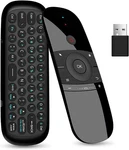 Wechip W1 Universal Tv Remote Air Mouse, Wireless Keyboard Fly 2.4GHZ Conn New. Price: $35.95.