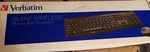 Verbatim 99779 Silent Wireless Mouse & Keyboard New. Price: $16.99.