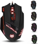 Zelotes T-90 Gaming Mouse 9200 Dpi Adjustable Weight Led Wired Usb New. Price: $12.99.
