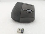 Logitech Lift Vertical Ergonomic Mouse Wireless Gray/black W/ Receiver M-R0094 Used. Price: $44.99.