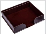 Dacasso Leather Conference Pad Chocolate Brown New. Price: $189.99.