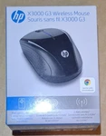 Hp - X3000 G3 Wireless Optical Ambidextrous Mouse Jet Black New. Price: $11.11.