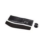 Ergonomic 2.4 Ghz Wireless Keyboard And Mouse Combo Large Cushioned Palm Rest New. Price: $64.66.