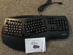 Perixx Wired Full-size Ergonomic Natural Split Keyboard, Black, PERIBOARD-512 Open. Price: $18.98.